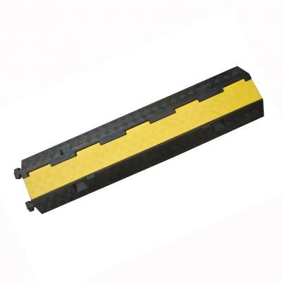 5 Channel Rubber Cable Protector with yellow PP cover