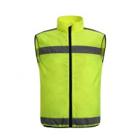 100% polyester reflective vest  high visibility