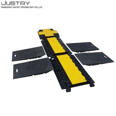 Cable protector speed bump flexibility cable hole protector ramp