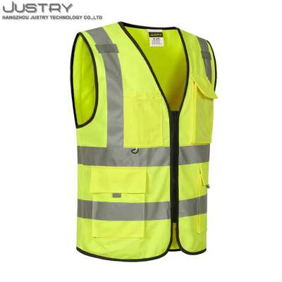 Work wear security guard cheap reflective safety vest for construction